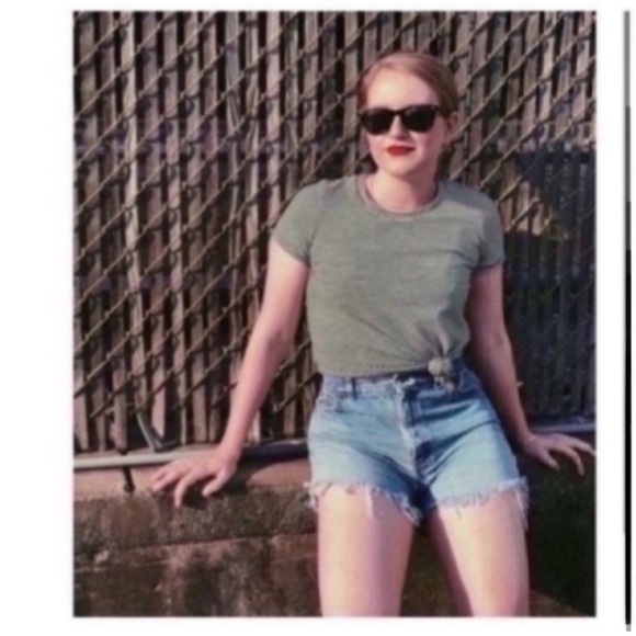 NWT MADEWELL STRIPED KNOT FRONT TEE - Picture 7 of 16